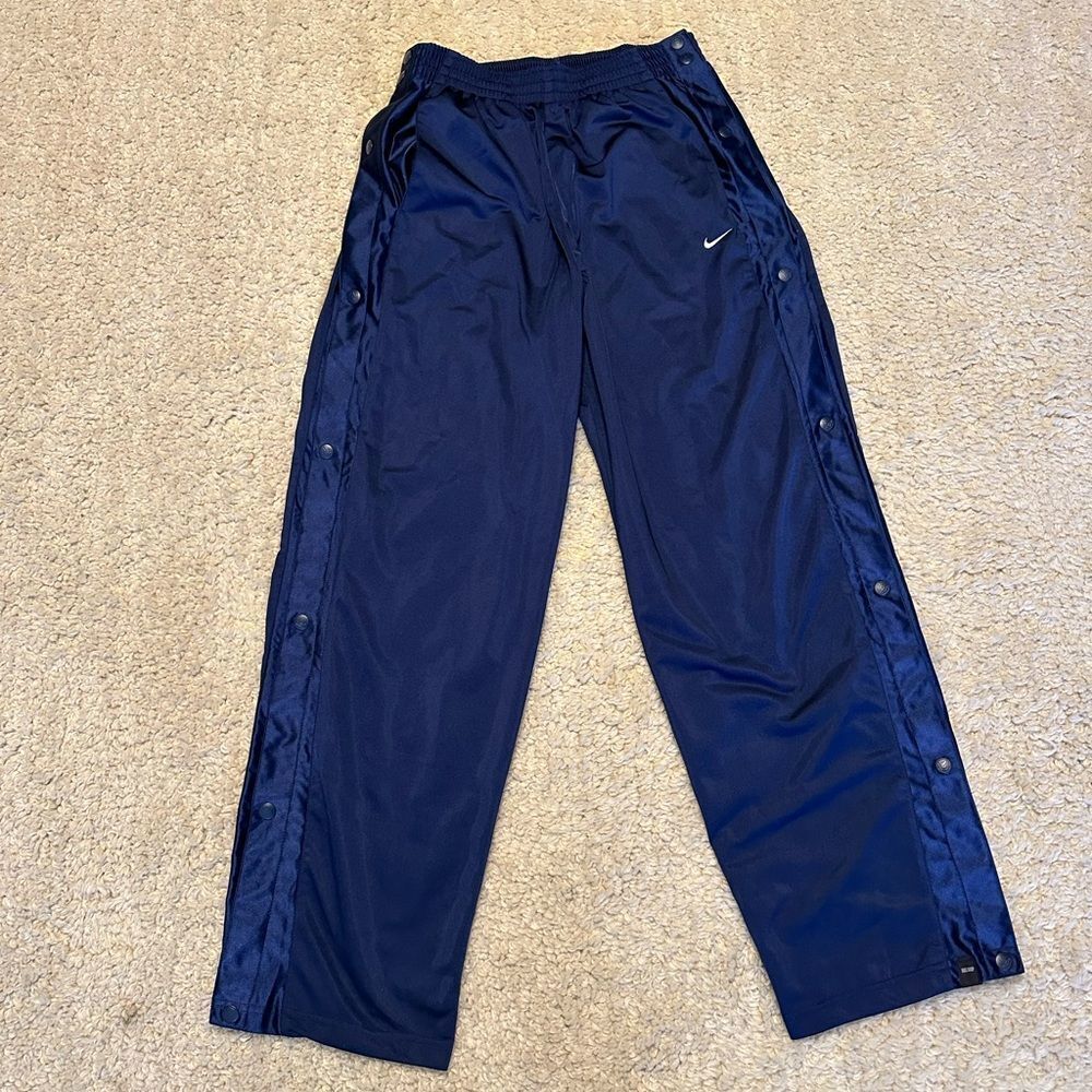 Vintage Nike hoop tearaway warm up basketball pants. XL